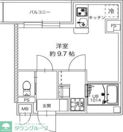 レピュア西尾久レジデンスの物件間取画像